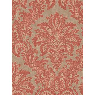 Seabrook Designs WC52006 Willow Creek Acrylic Coated Damasks Wallpaper